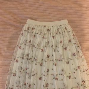 Forever 21 Floral Skirt